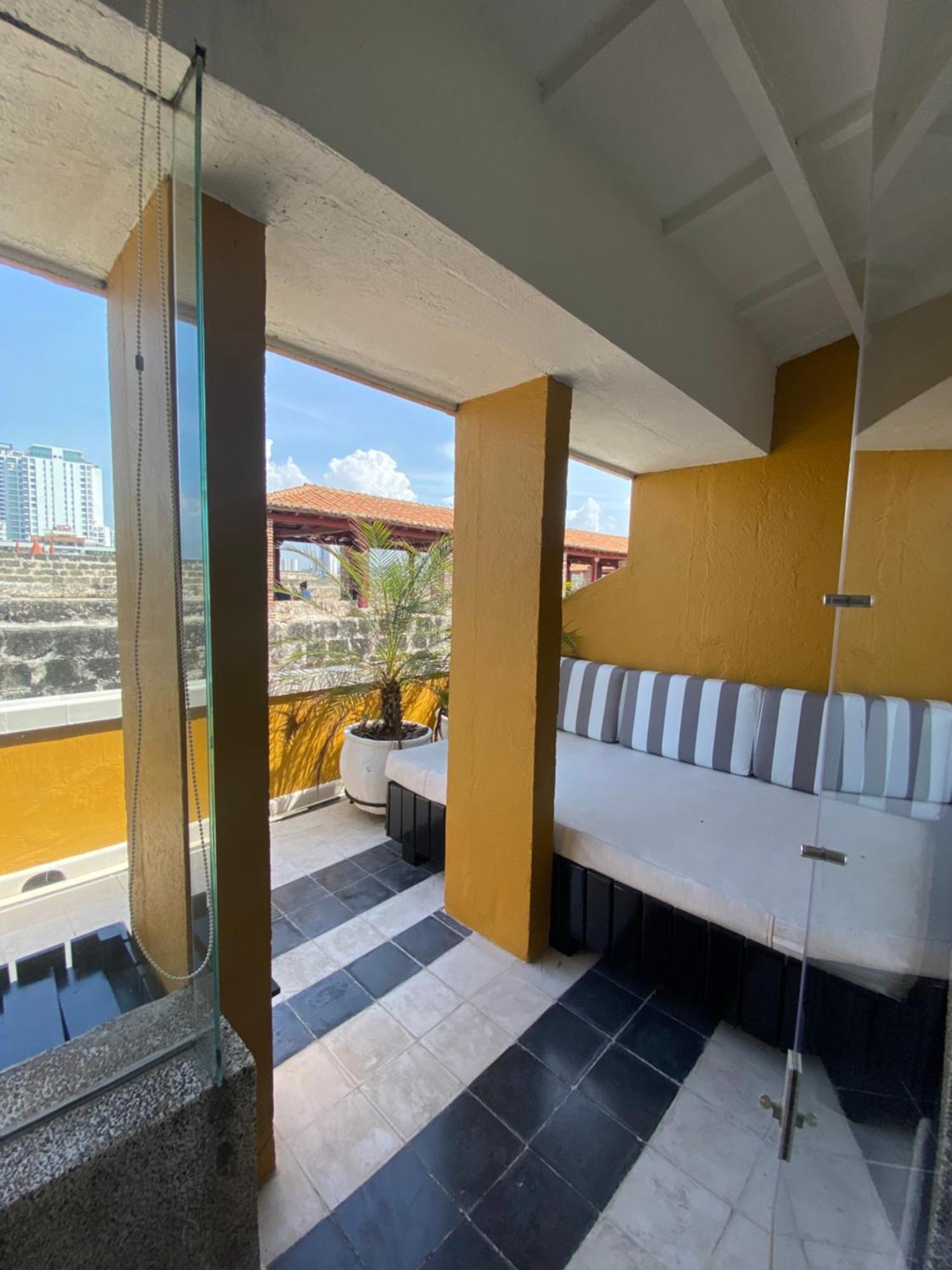 CartagenaApartamento Duplex Vista Al Mar Y Murallas Nuevo En La Ciudad Amurallada公寓 外观 照片