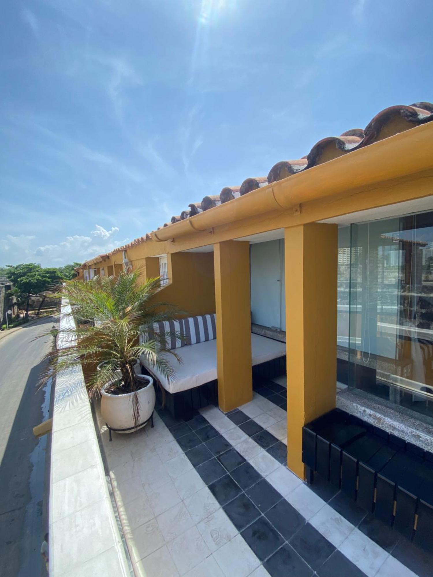 CartagenaApartamento Duplex Vista Al Mar Y Murallas Nuevo En La Ciudad Amurallada公寓 外观 照片
