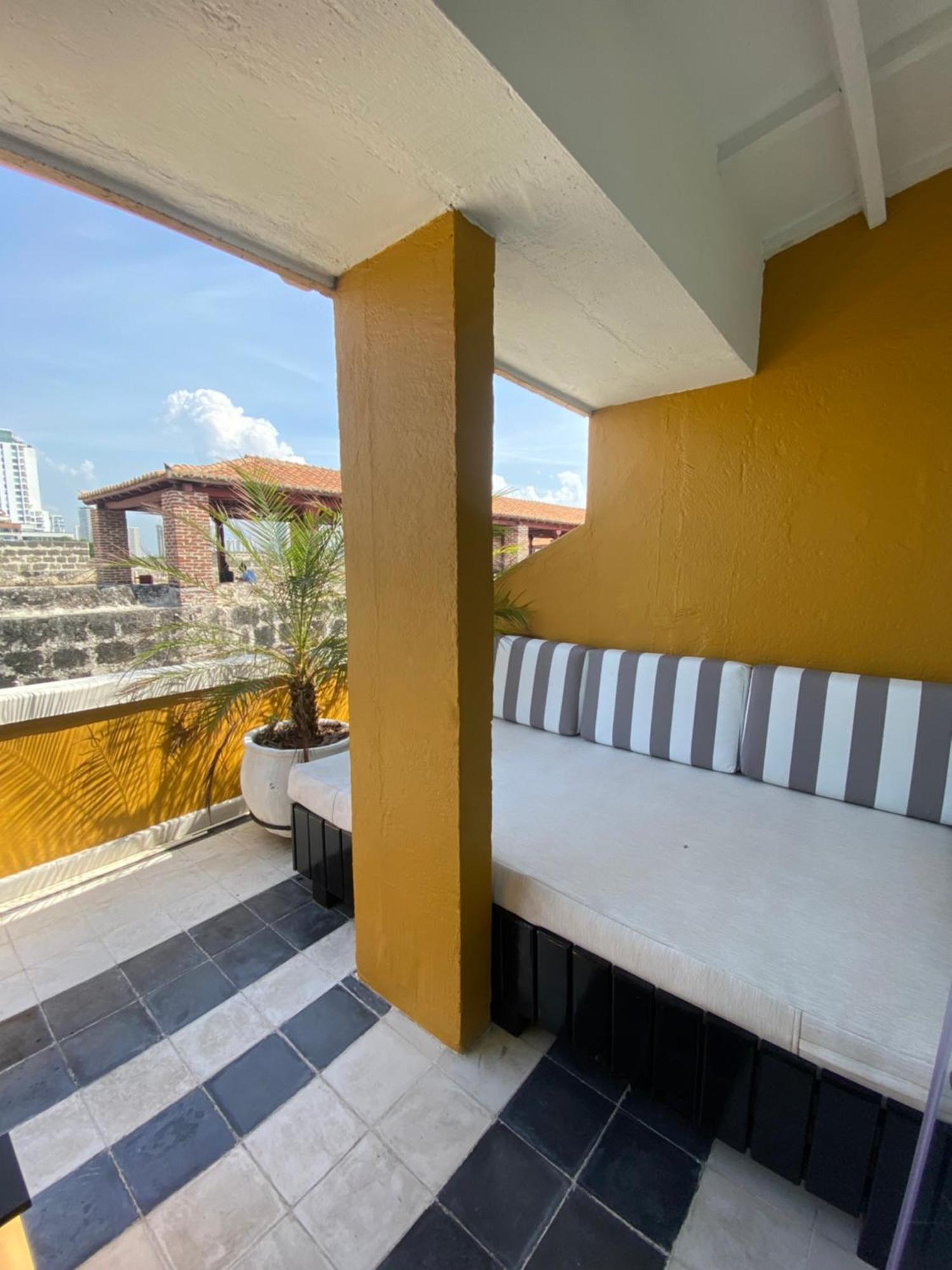 CartagenaApartamento Duplex Vista Al Mar Y Murallas Nuevo En La Ciudad Amurallada公寓 外观 照片