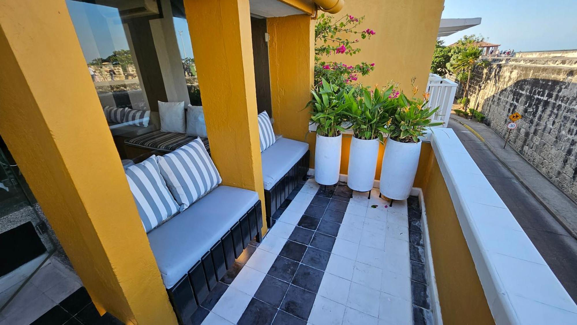 CartagenaApartamento Duplex Vista Al Mar Y Murallas Nuevo En La Ciudad Amurallada公寓 外观 照片