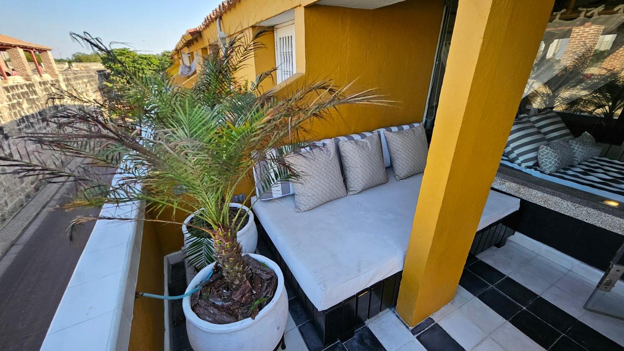 CartagenaApartamento Duplex Vista Al Mar Y Murallas Nuevo En La Ciudad Amurallada公寓 外观 照片