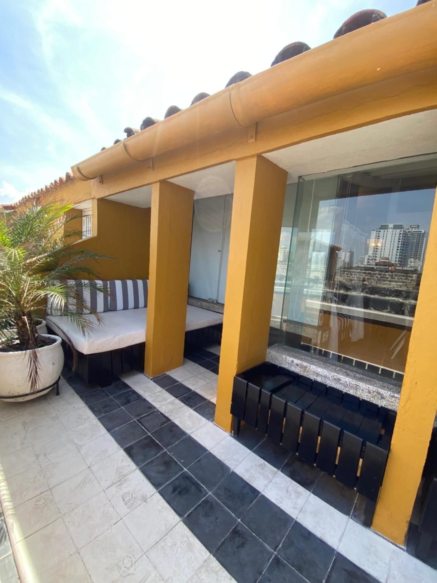CartagenaApartamento Duplex Vista Al Mar Y Murallas Nuevo En La Ciudad Amurallada公寓 外观 照片